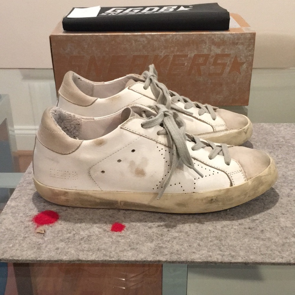 Golden Goose Sneakers Superstar, White Skate - 37